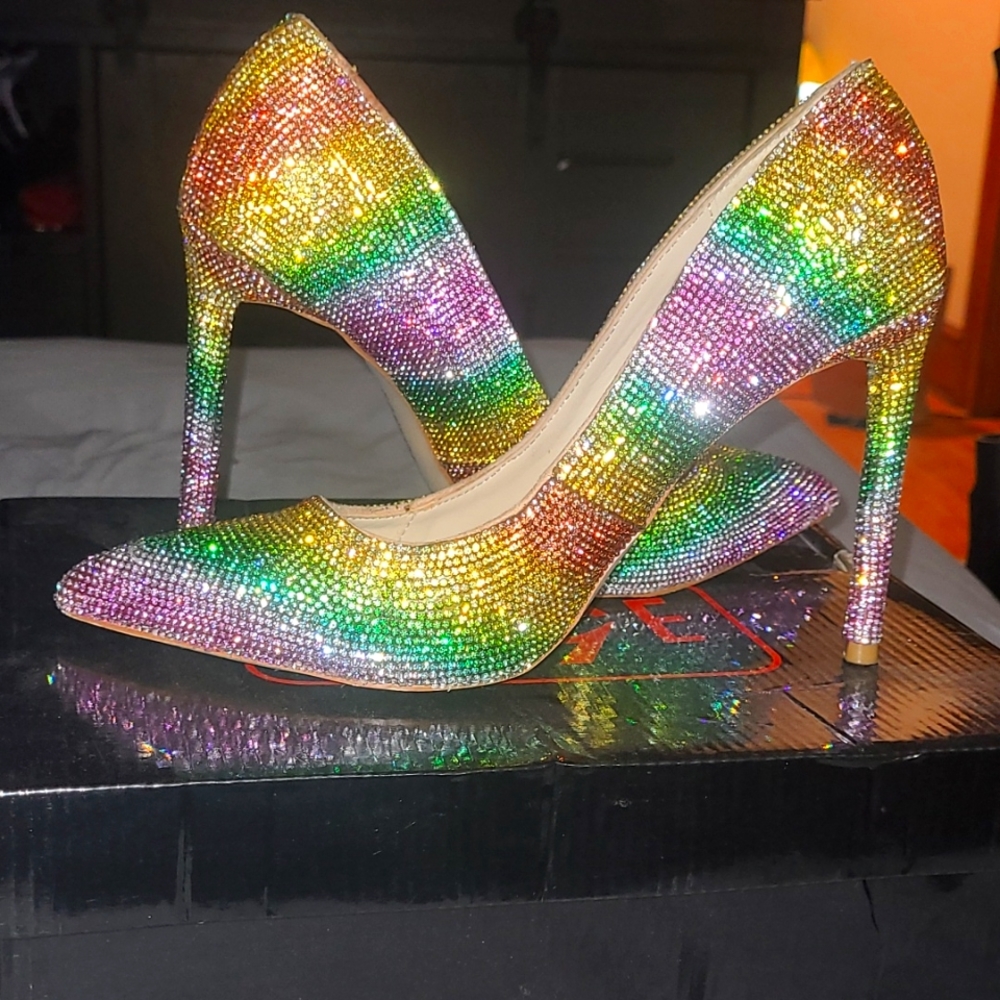 Rainbow Heels